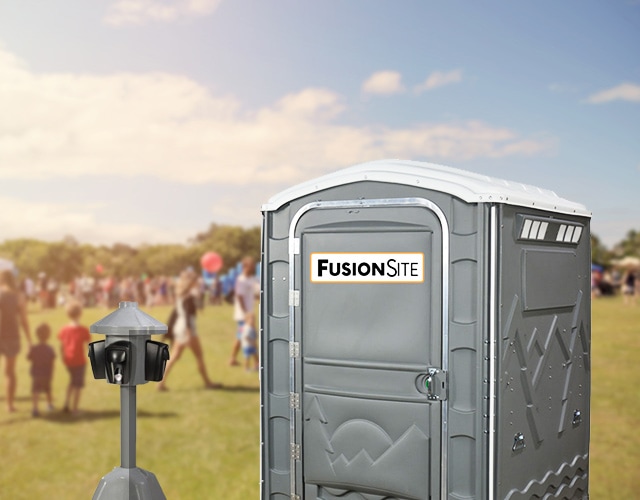 Portable toilet festival