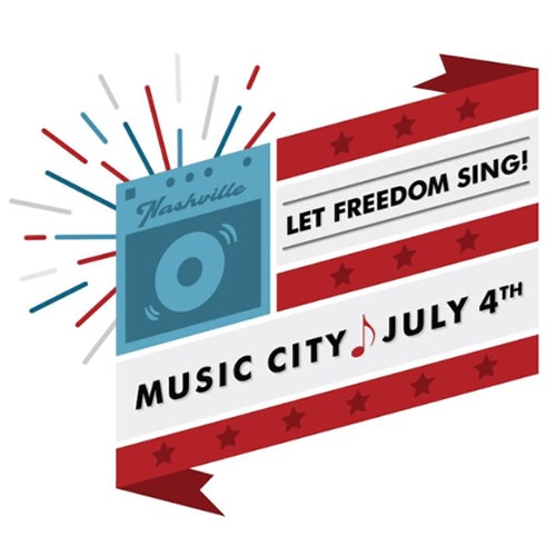 Nashville July 4th logo